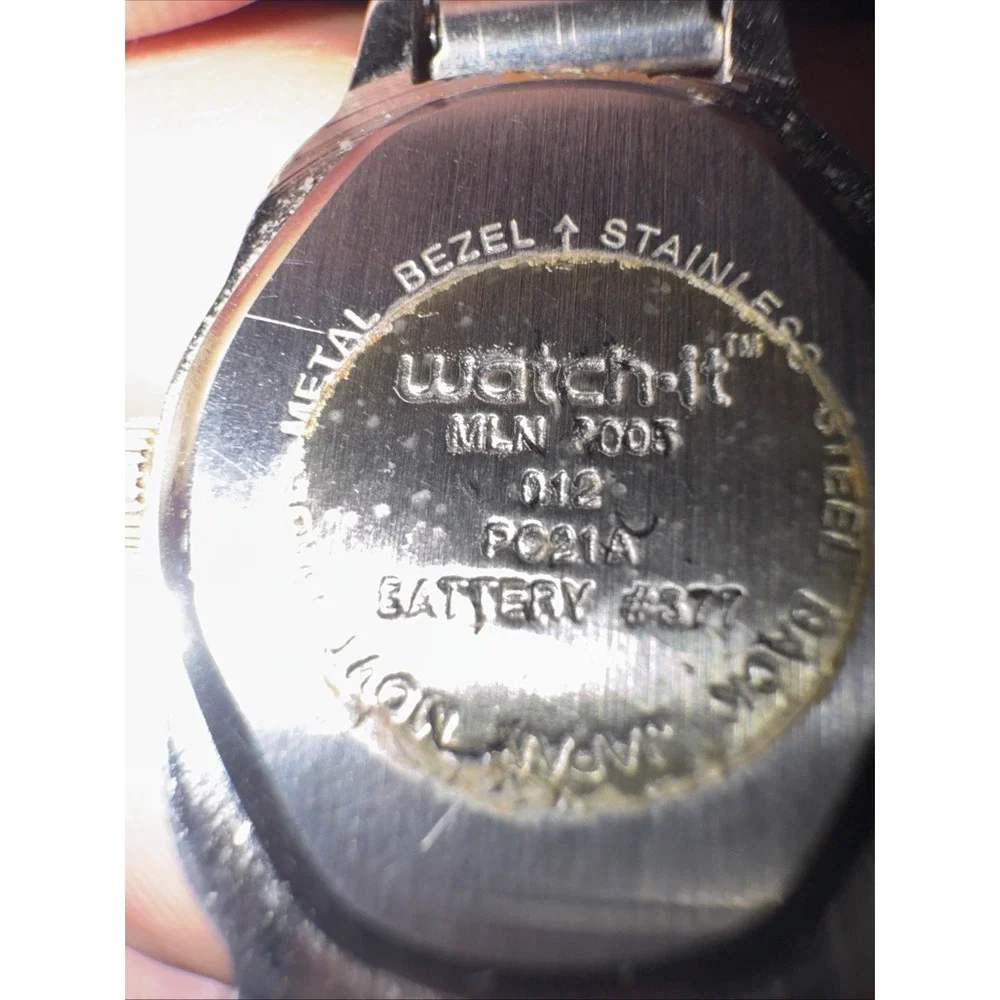 Watch-It MLN-3005 Ladies Watch Needs Battery‎ Japan Movt PC21A Battery #377